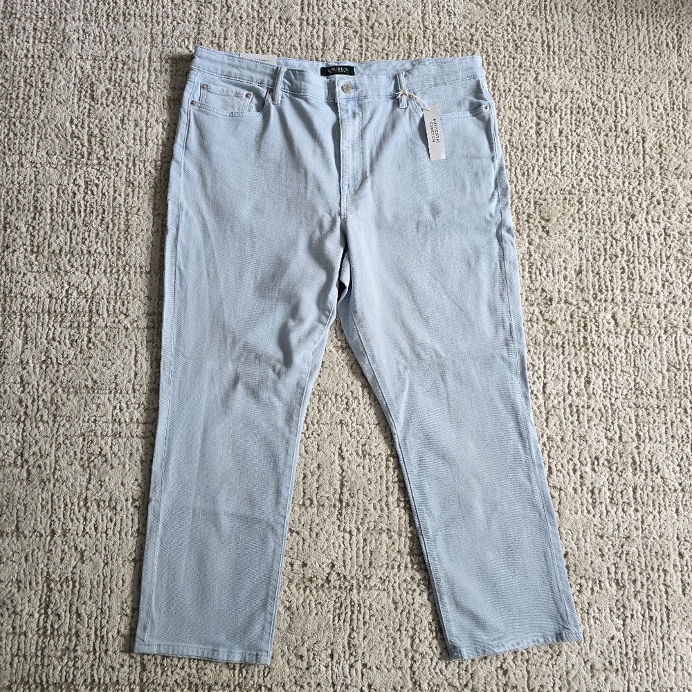 Ralph Lauren Premier Straight Ankle Jeans